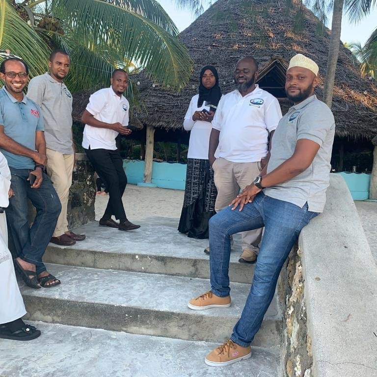 Members at a community gathering